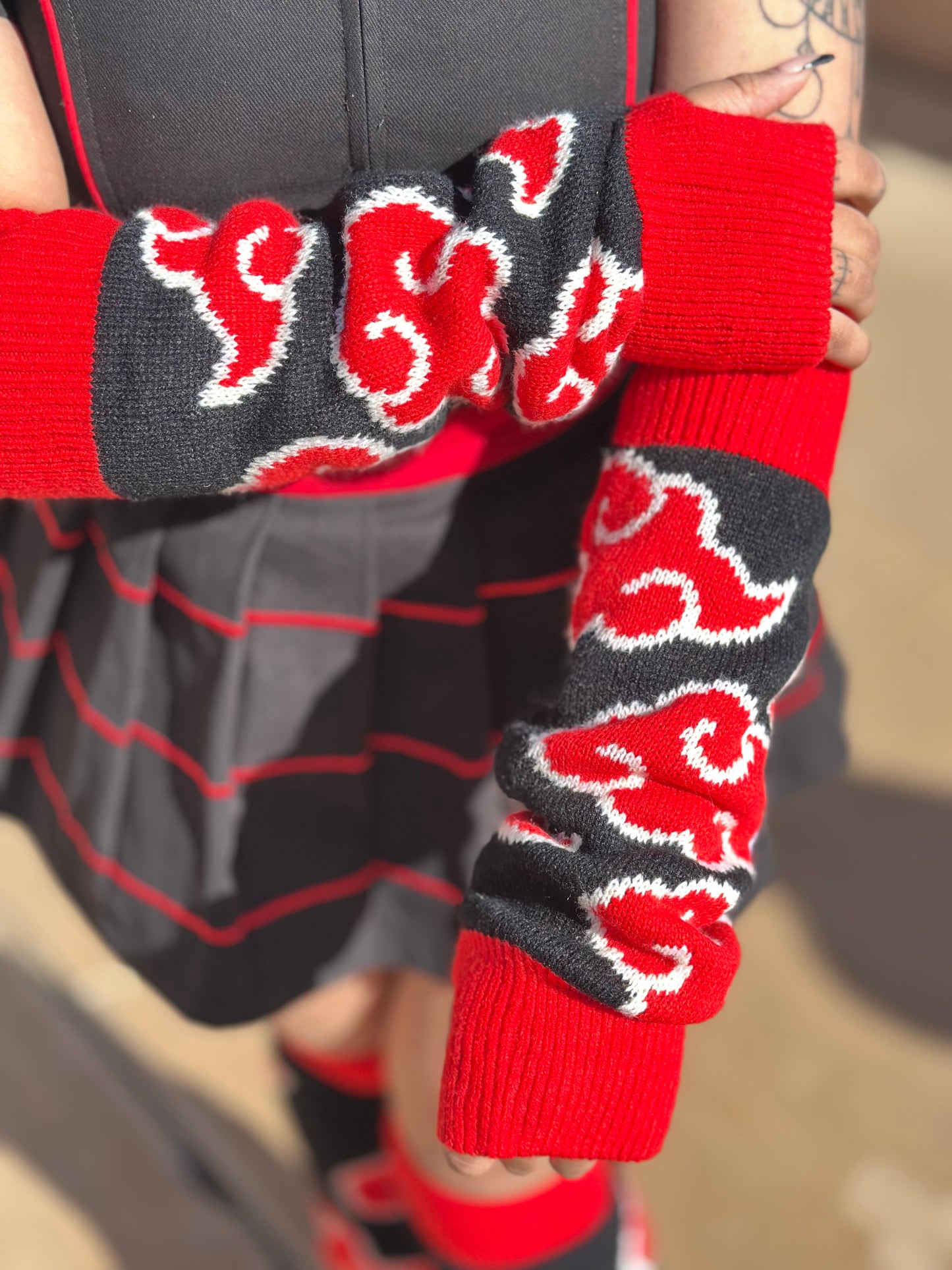 Red Cloud Arm Warmers!