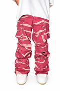 Pink Cargo Pants