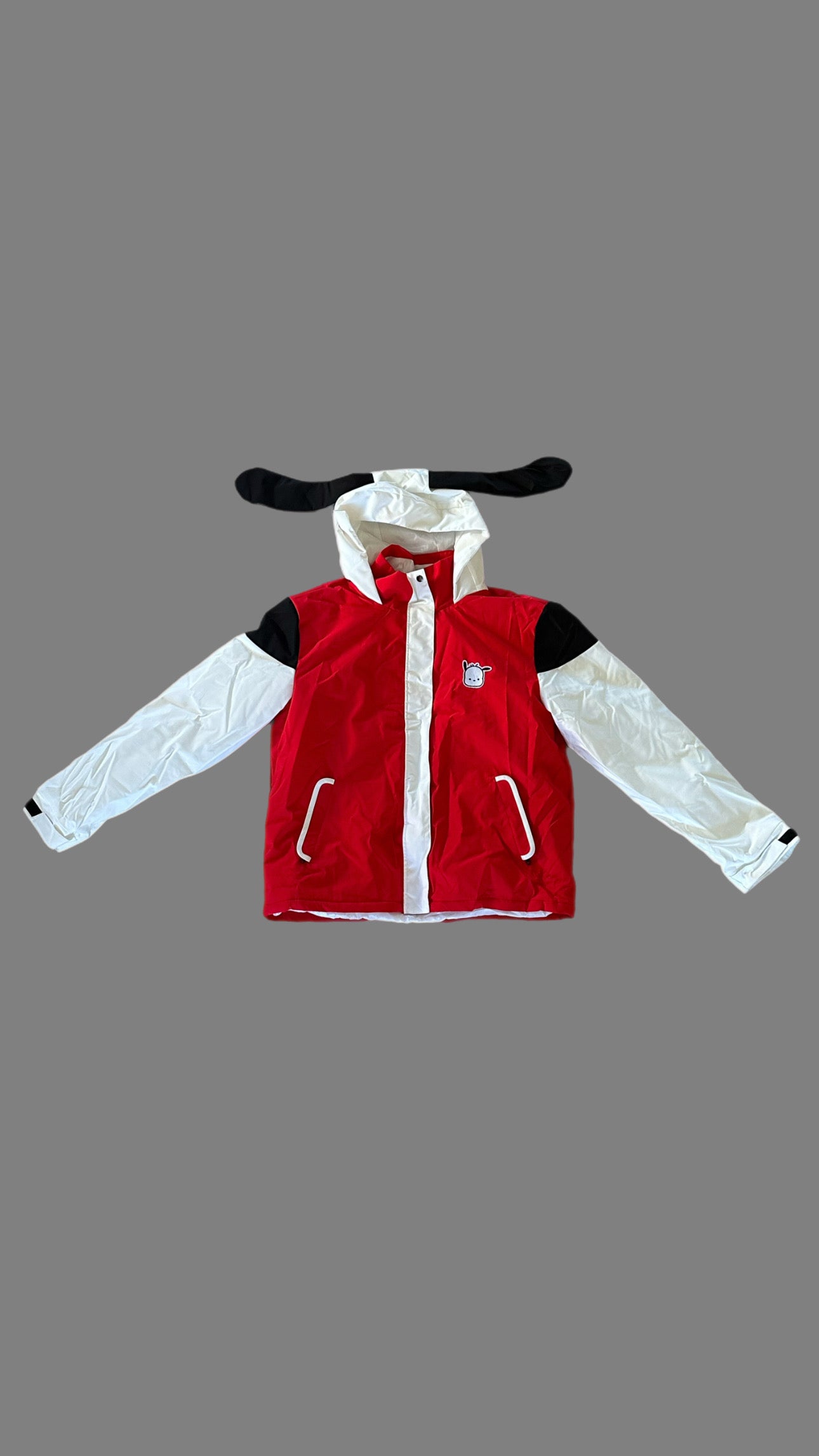 Pochacco Red, White & Black Ski Suit Set