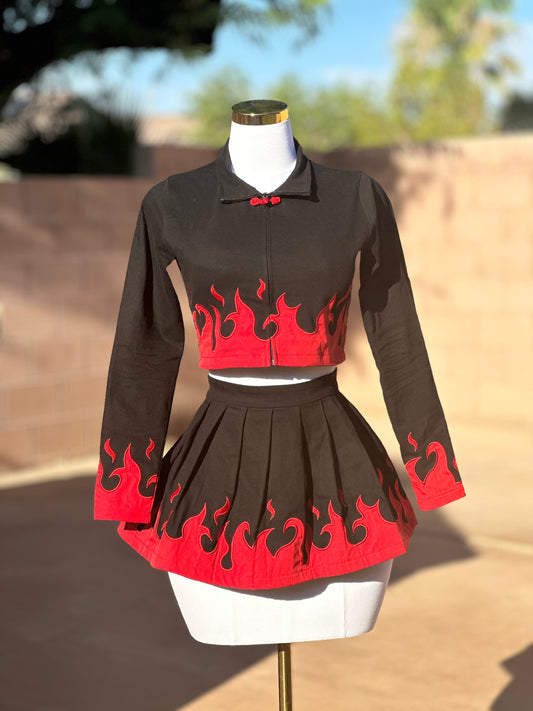 Lady Of The Leaf Jacket (Black)