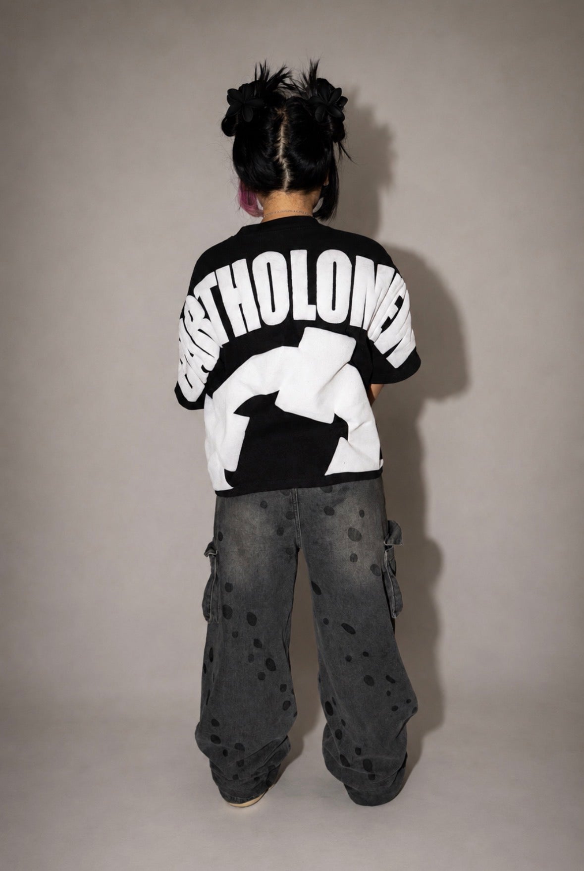 Grey Cargo Pants